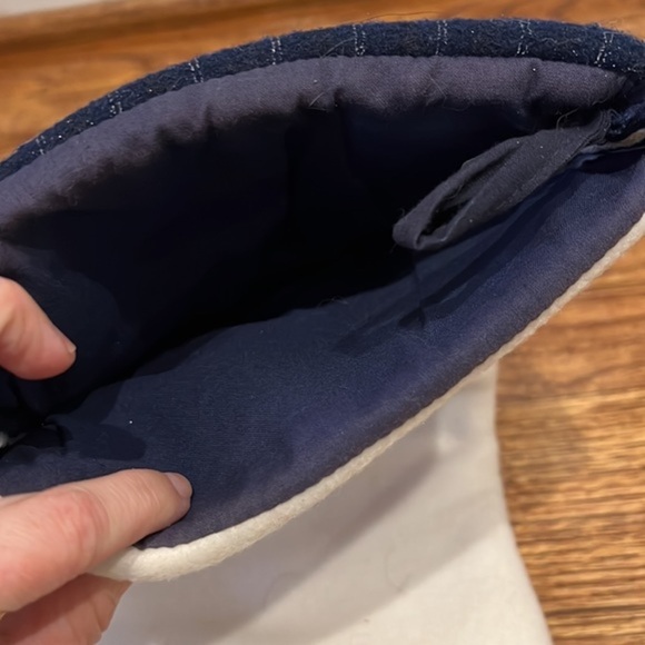 VINTAGE FELT SNOWMAN STOCKING - Picture 6 of 8